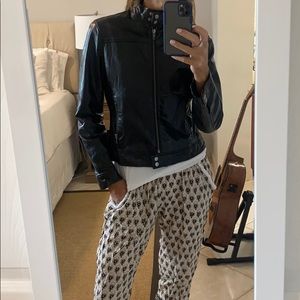 Gap Leather Moto Jacket